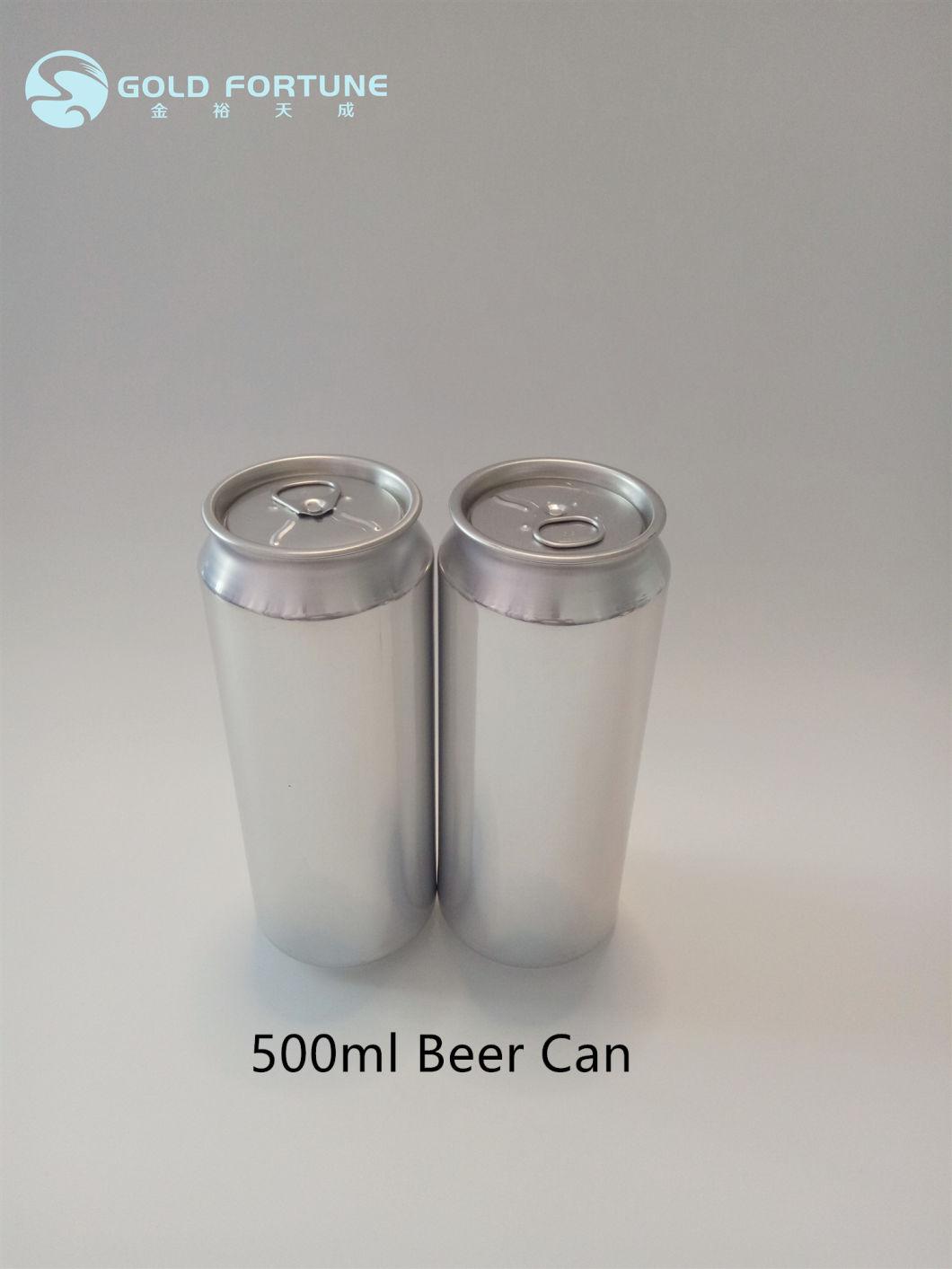 Custom Printing Logo Empty Beer Can 330ml 500ml