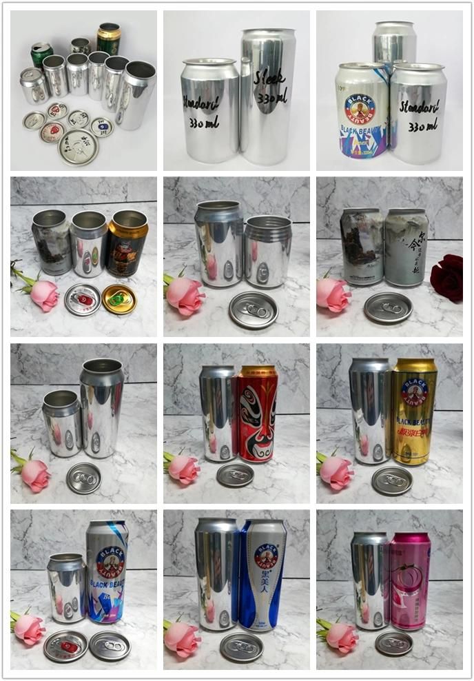Erjin Sleek 12oz 355ml Plain Aluminum Cans