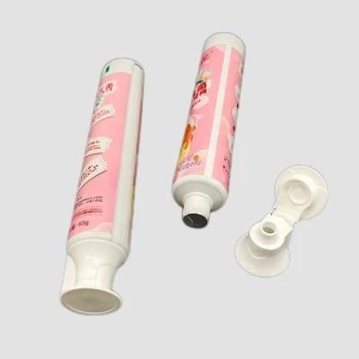 Custom Printing Plastic Empty Facial Cleanser Tube Flip Top Lid Cosmetic Tube Package
