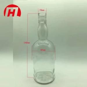 Factory Price Glass Wine Bottle for Vodka Alcohol Liquor