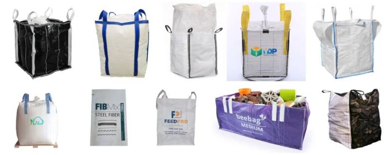 Factory Direct Sales 25kg 50kg White PP Woven Bag for Rice Flour Food Wheat