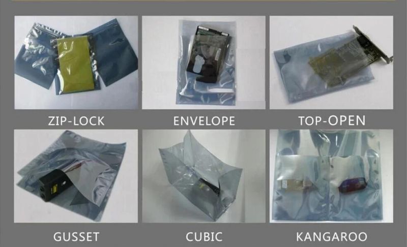 OEM Wholesale ESD Shielding Bag ESD Bubble Bag Eds Aluminum Foil Bag
