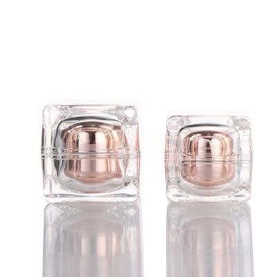 Cosmetic Clear Mini Plastic Acrylic Jar 50ml (ZY03-A108)