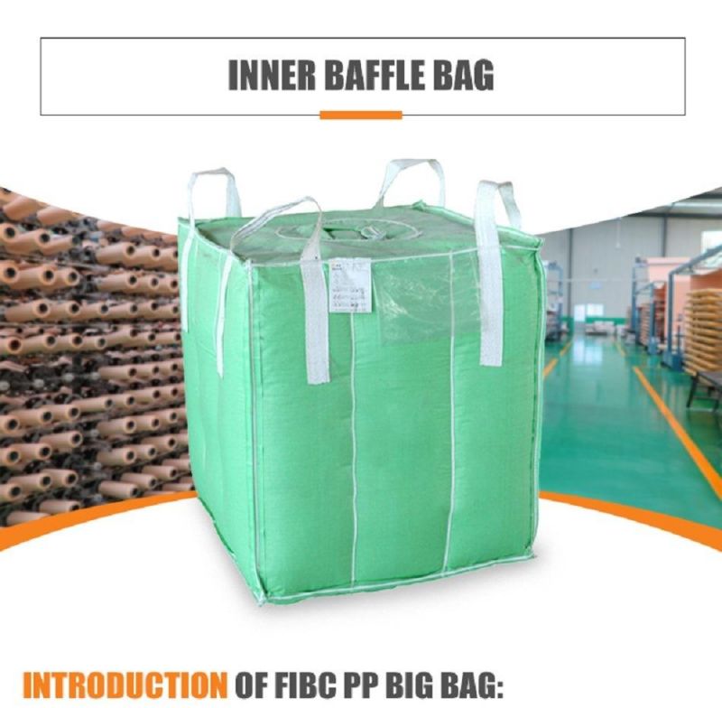 FIBC Baffle Bag PP Jumbo Bag for 1000kg Chemical