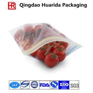 Transparent Reclosable Plastic Food Packaging Bag/Zipper Bag