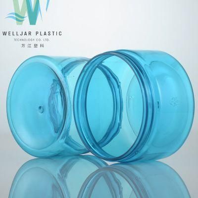 Cosmetic Container 300ml Lotion Pet Plastic Jar with PP Cap