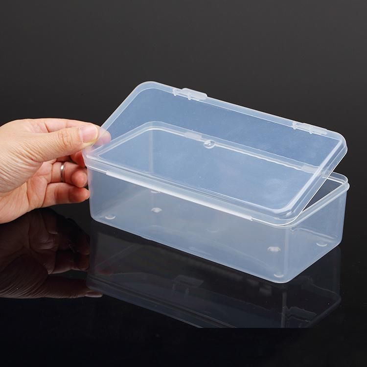 Foldable with Lid Plastic Storage Box Organiser Case for Electronics