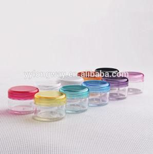 3G Plastic PS Transparent Sample Cream Jar for Cosmetic Packaging
