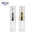 Hot Sale Cosmetic Packaging Plastic Clear 20ml Massage Airless Roller Ball Applicator Bottle