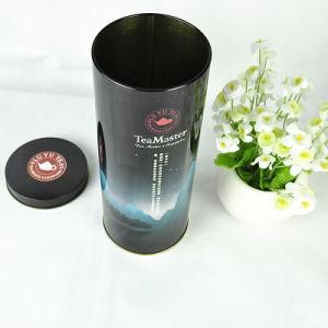 Promotion Wine Package Tin Box Round Shaped Wine Box