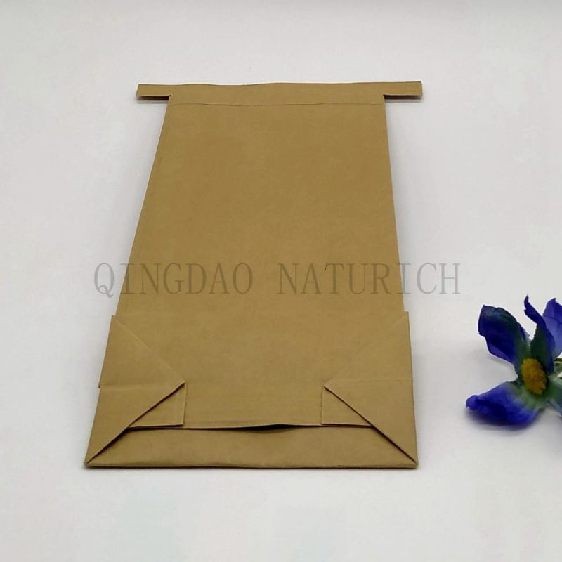 Environmental Protection Recyclable Bakery Packing Kraft Paper Bread Bag