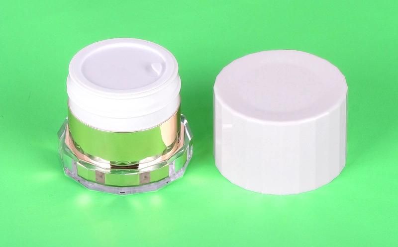 50g High Quality Round Plastic Jar Container Skin Care Cosmetic Cream Jar Plastic Jars with Lid