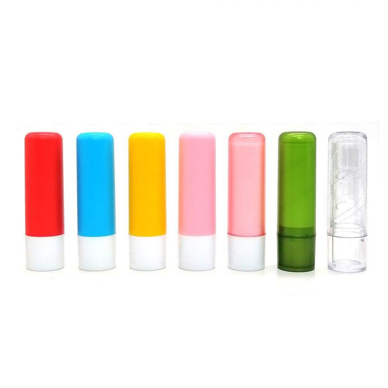 Round Lipbalm Container Color Frosted 5g Lip Balm Tube