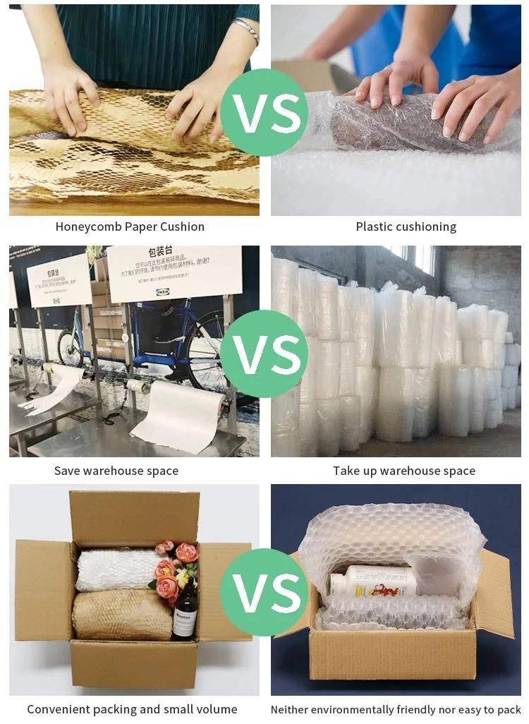 50cm*250m Made in China Craft Paper Kraft Paper Cushion Rolls