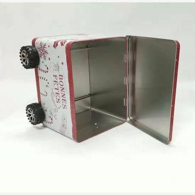 High Quality Candy/ Storage/Packing/Cookies Gift Four Wheel Rectangular Gift Box