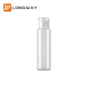100ml 120ml 150ml 200ml Recycle Plastic Bottle with Double Cap for Skin Care Cosmetic Lotion Liquid