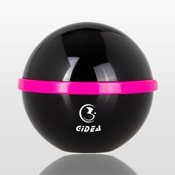 15g 30g 50g Black Acrylic Ball Shaped Cosmetic Jar