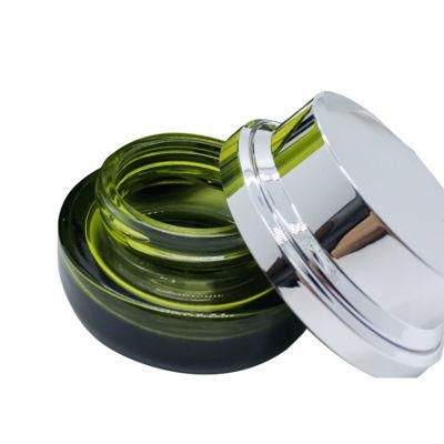 Wholesale Green Clear Cosmetics Cream 30g 45g 50g 40ml 120ml 140ml Skincare Glass Jars and Bottles Sets