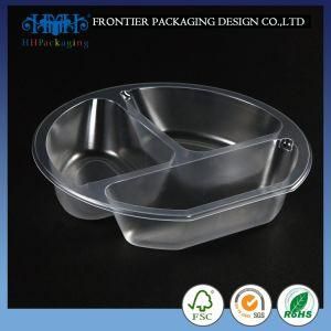 Round Clear Plastic Take Away Food Fruit Salad Blister Packaging Tray