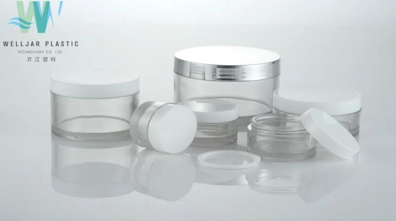 Wholesale Biodegradable Airtight Storage Travel Pet Cosmetic Jar for Lotion
