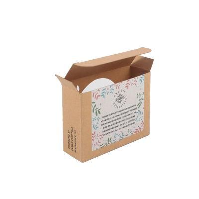 China Custom Printed Cardboard Paper Window Kraft Boxes Manufacturer Supplier Factory