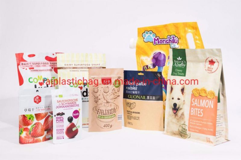 13 Years Experience Chinese Laminated Food Coffee Snack Packaging Stand up Pouch with Resealable Ziplock Zipper Plastic Packaging Bag Supplier