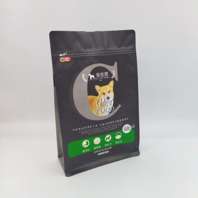 Digital Printing Pet Treat Snacks Packaging Zipper Stand up Bag Plastic Bag for Pet Food
