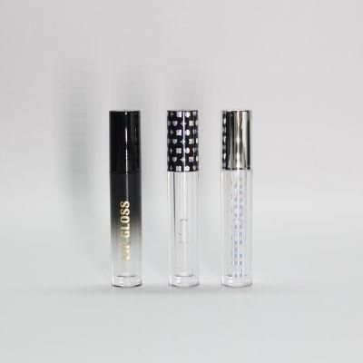 Empty Clear PETG Lipgloss Container Mini Liquid Lipstick Tube Custom Lip Gloss Tubes with Applicator