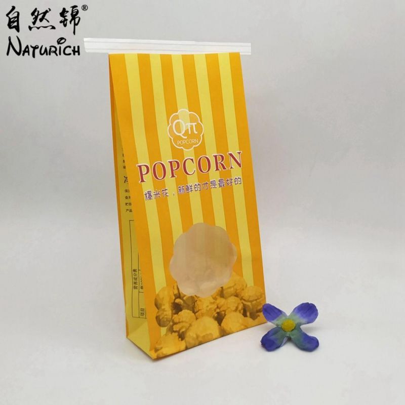 Eco-Friendly Cookie Paper Bag Kraft Bag Food Packaging Paper Bag