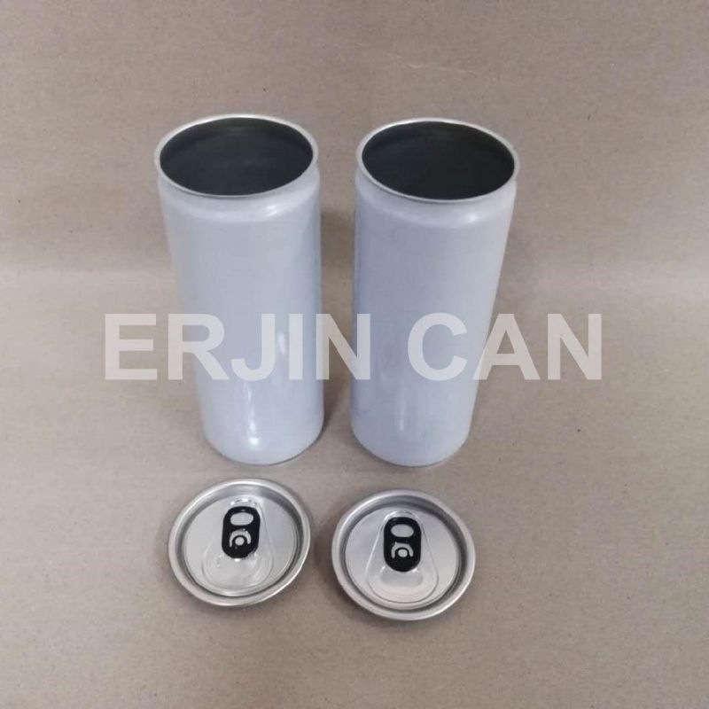 Erjin Printed Aluminum Beer Can and 202 Lid