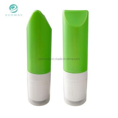 100ml Custom Round Shaped Tube Pet Five Ball Transparent Cover Naked Tube Body Lotion Tube