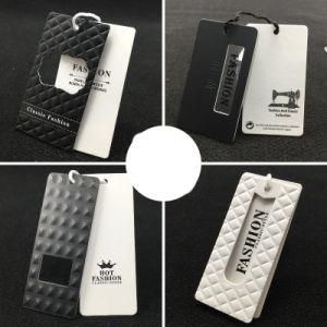 Best Quality Embossed Paper Garment Hangtag