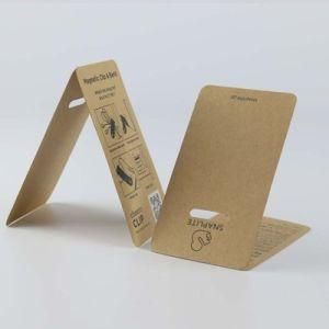 Brown Kraft Foldable Paper Garment Hangtag