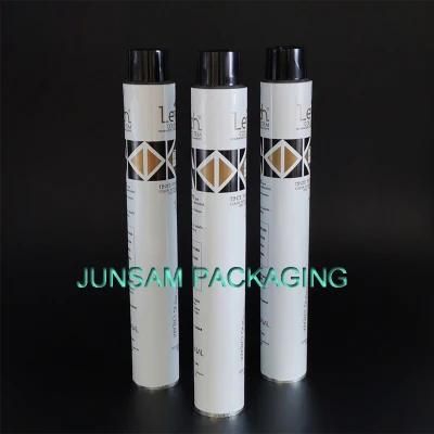 Hair Coloring Cream Tube Pure Empty Soft Aluminum Tube Eco Friendly Cosmetic Packaging Container