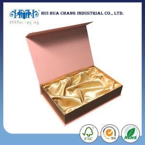 Custom Packaging Folding Luxury Magnetic Large Rose Gold Plain Paper Cardboard Gift Box