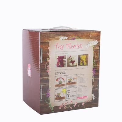 Custom Colorful Custom PVC Window Corrugated Packaging Paper Box
