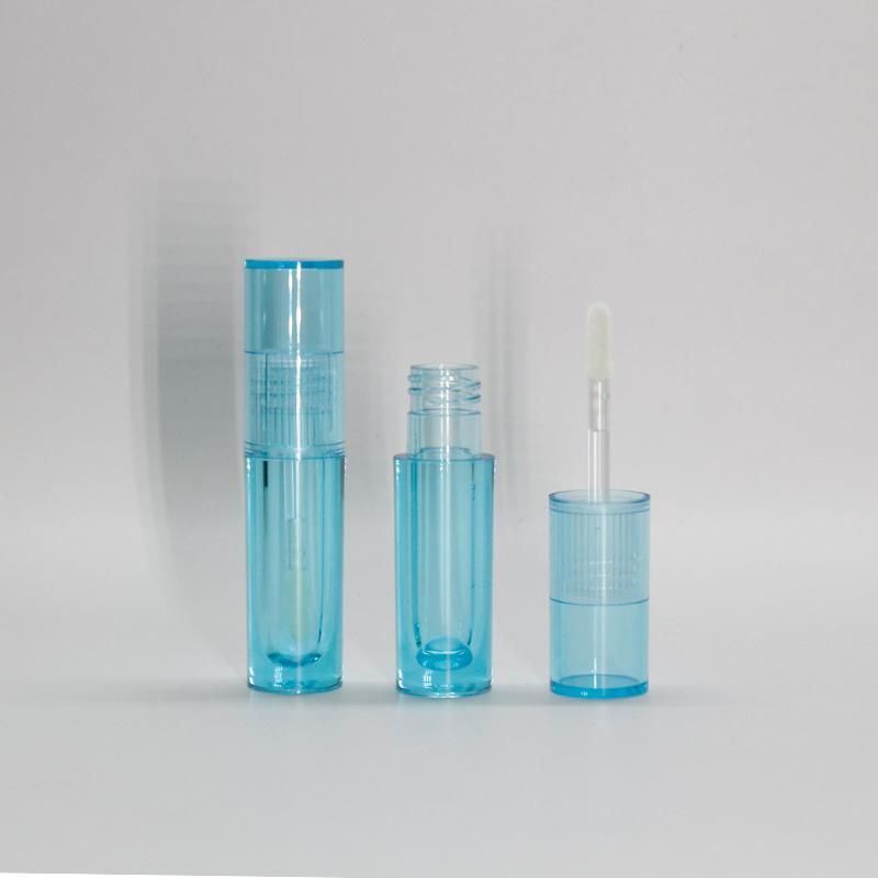Customized Blue Lipgloss Container Empty Lip Gloss Tubes with Wands