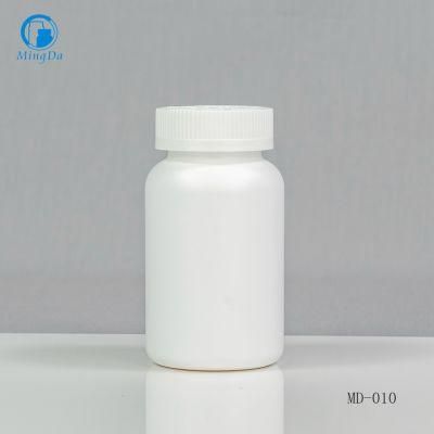 Food Grade HDPE White 275ml Round Bottle MD-011