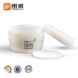 Empty PP Material Cosmetic Packaging Plastic Jar with Screw Cap