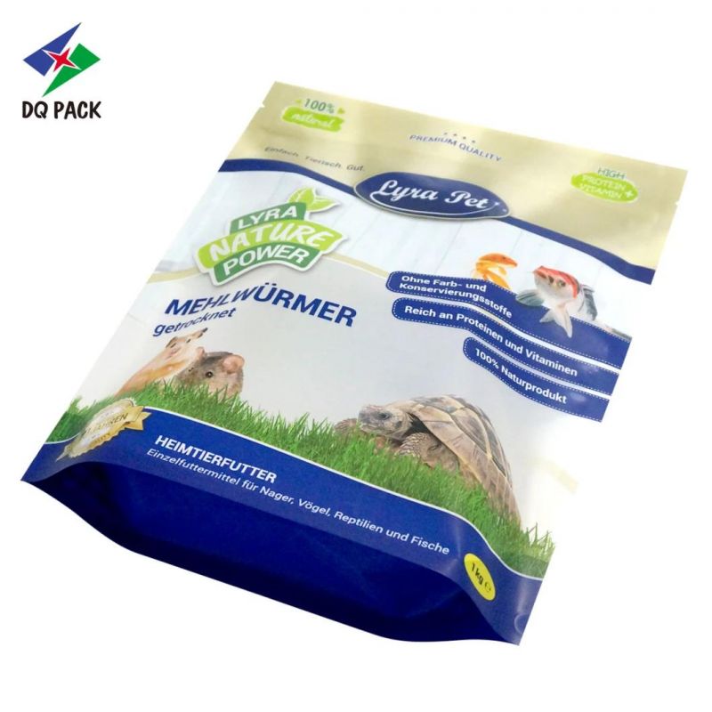 Customized Printing Stand up Zipper Pouch for Food with Reusable Function