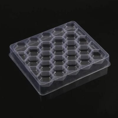 Custom Thermoforming Plastic Tray for Cosmetic Tube Packaging