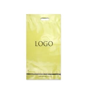 Custom Logo Print Biodegradable Self Adhesive Polymailer Mailing Bags with Die Cut Handle