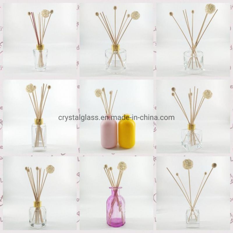 400ml Aromatherapy Reed Diffuser Glass Bottle Round Shape