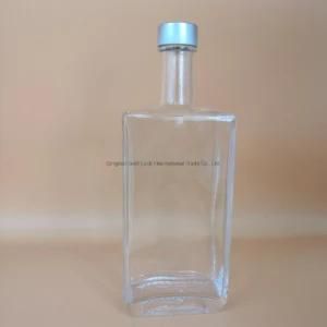 750ml Whisky/Vodka/Spirit Glass Liquor Bottle