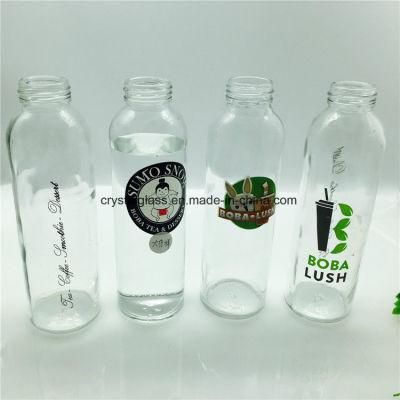 BPA Free Logo Custom Sports Glass Water Bottle 500ml