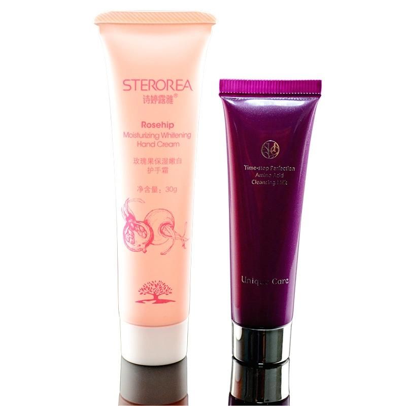 Glossy Empty Plastic Tube Facial Cleansing Tube&Hand Cream Tube