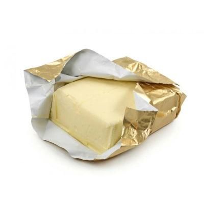 Aluminum Kraft Paper Chocolate Gold Matt Foil Wrapping Ice Cream Packaging Manufacturers Butter and Margarine Wrpping Papers