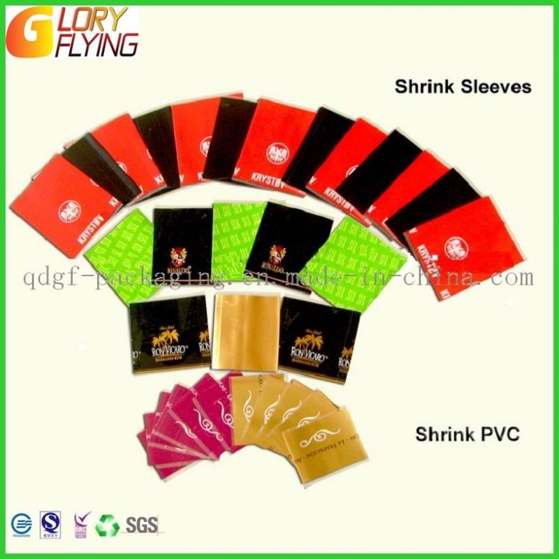 PVC Plastic Sleeve Label/ PVC Shrink Film Label with Gravure Printing on Roll