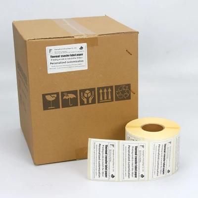 Waterproof Thermal Label Rolls Supermarket Thermal Weighing Scale Price Labels