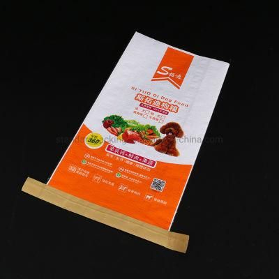 Customized Printed Logo Package Bag for Cat Litter BOPP Laminated PP Woven Packaging Bag